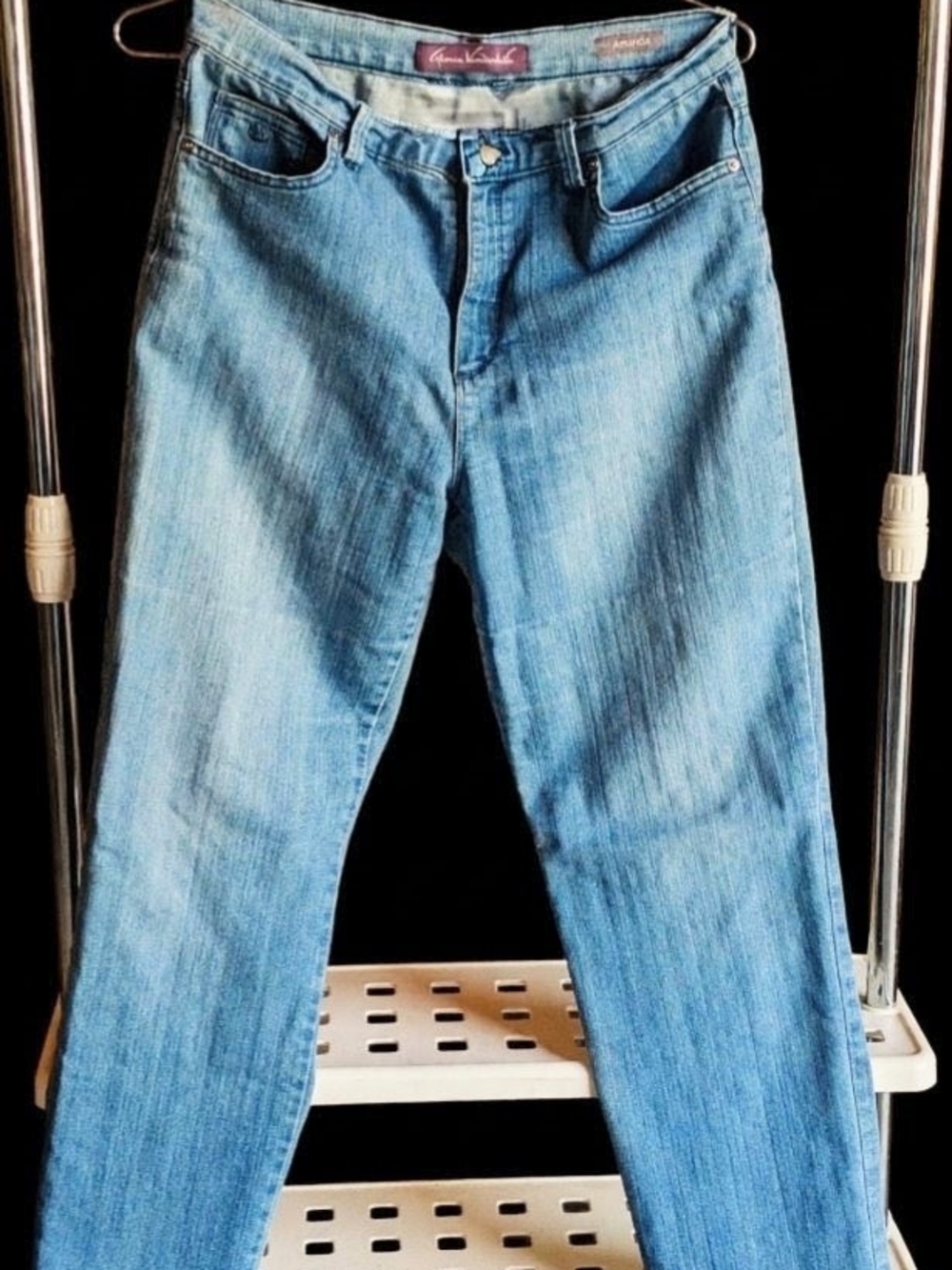 Light Blue Amanda Women's Jeans - Classic Straight Fit
